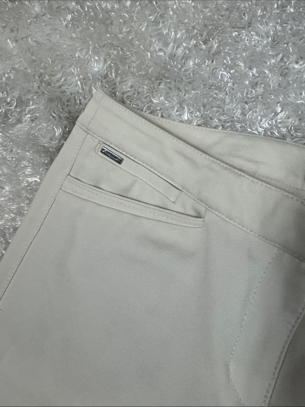 White House black market white boot cut pants size 4 - Picture 2 of 5
